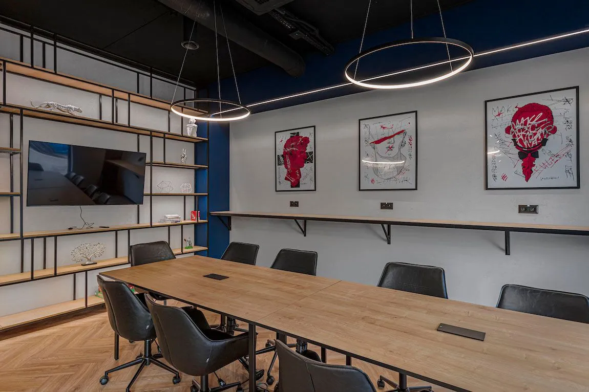 Meeting room at Vonder Uptown