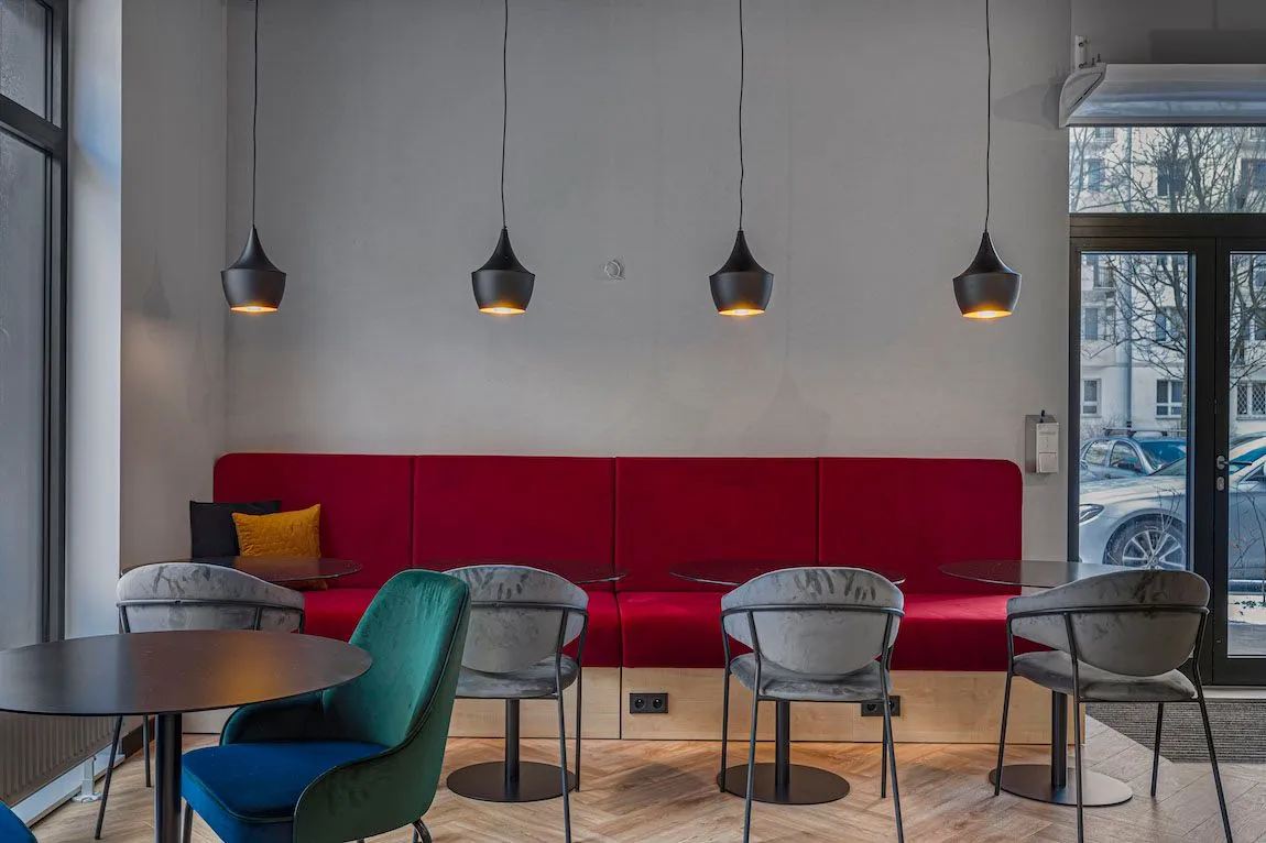 Residents lounge at Vonder Uptown