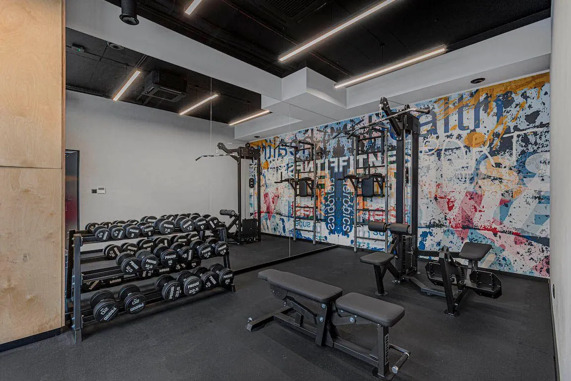 Gym at Vonder Uptown