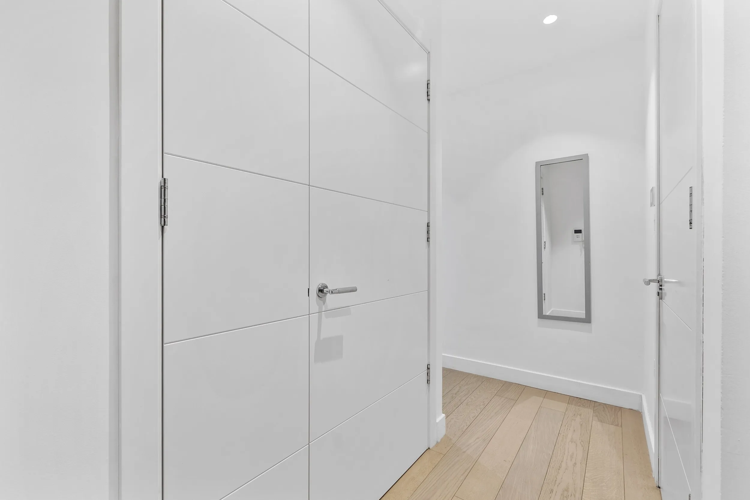 Hallway in a two-bedroom apartment at Vonder Skies