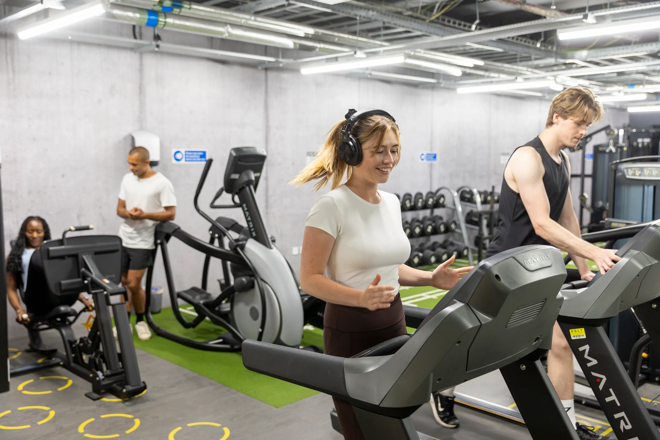 Residents gym at Vonder Parkside