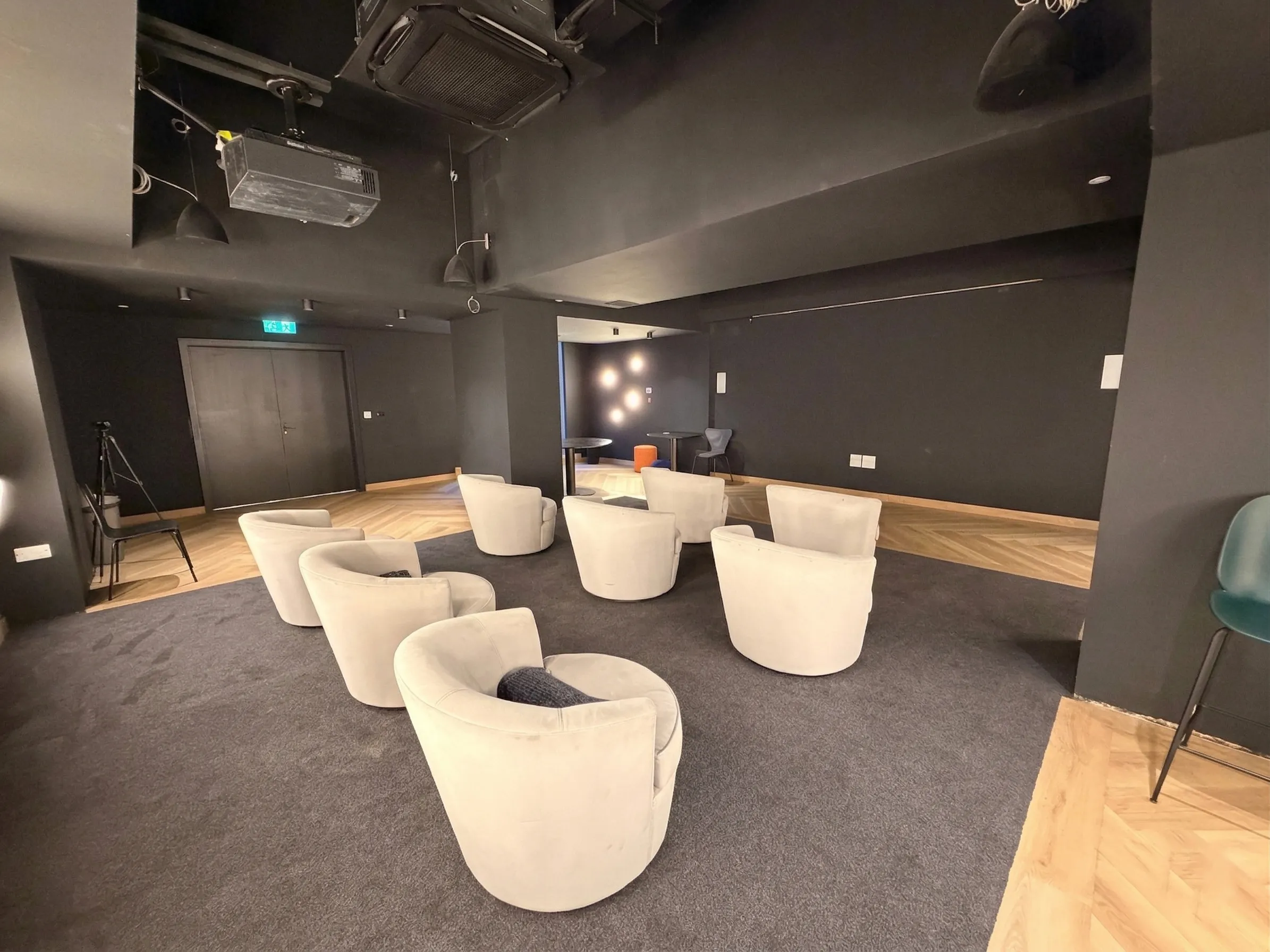 Private cinema room at Vonder Parkside