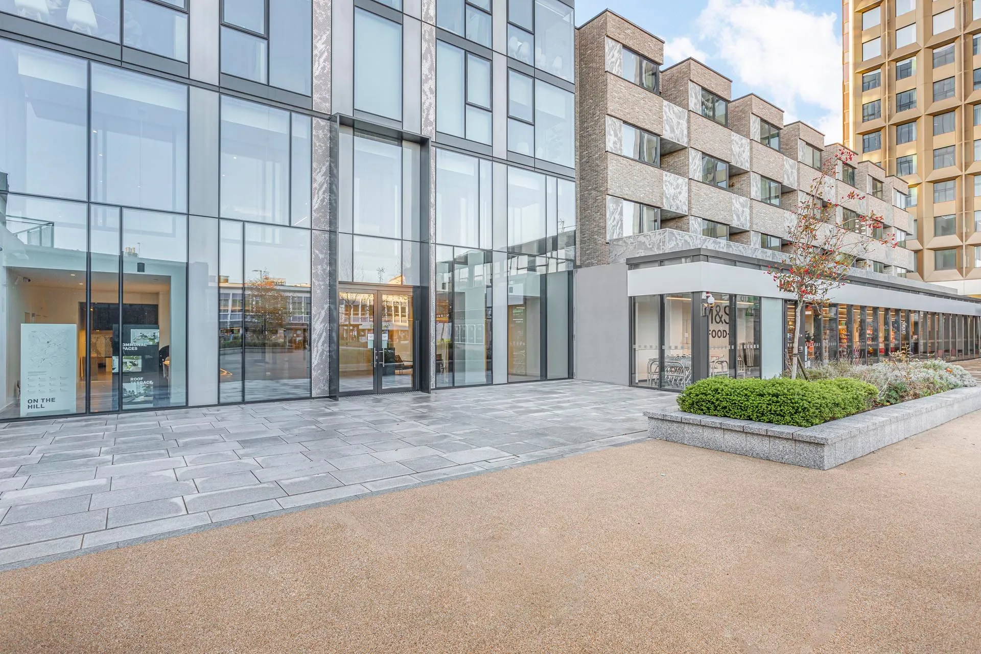 Courtyard entrance at Vonder Hill