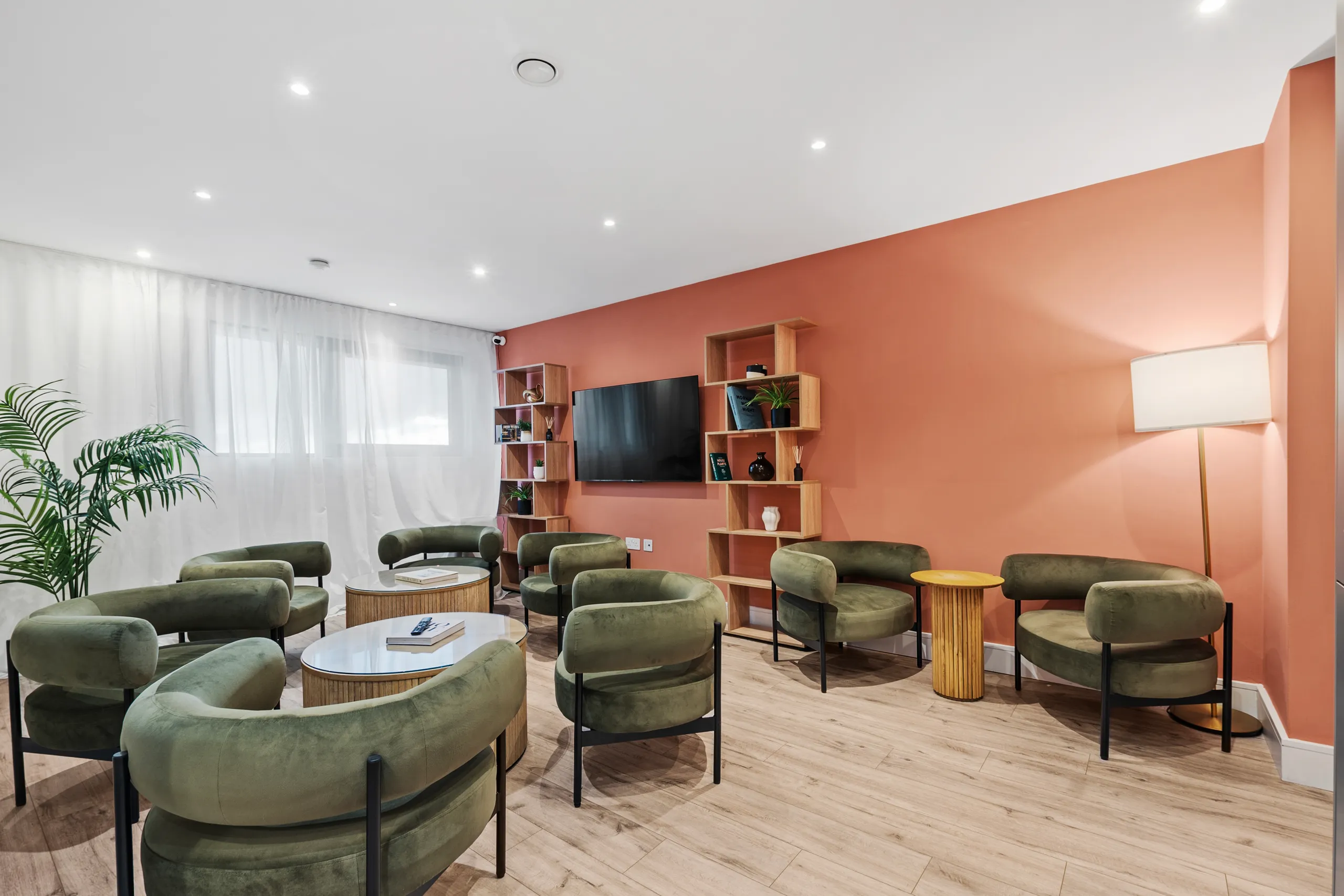 Residents lounge at Vonder Park Hill