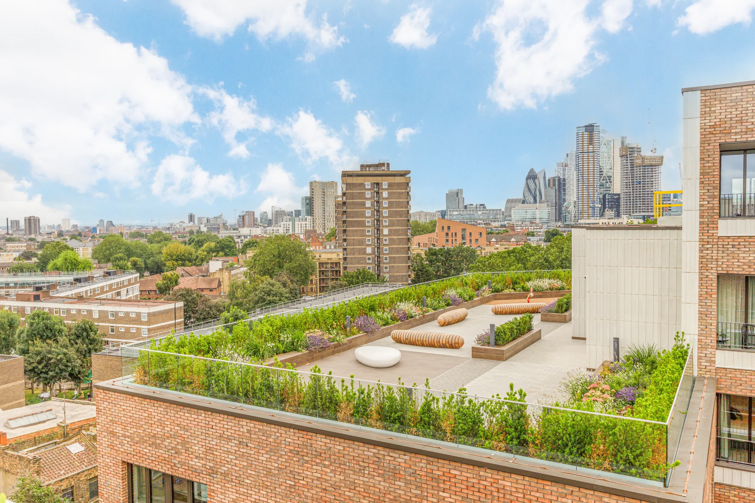 Roof garden at Vonder Shoreditch